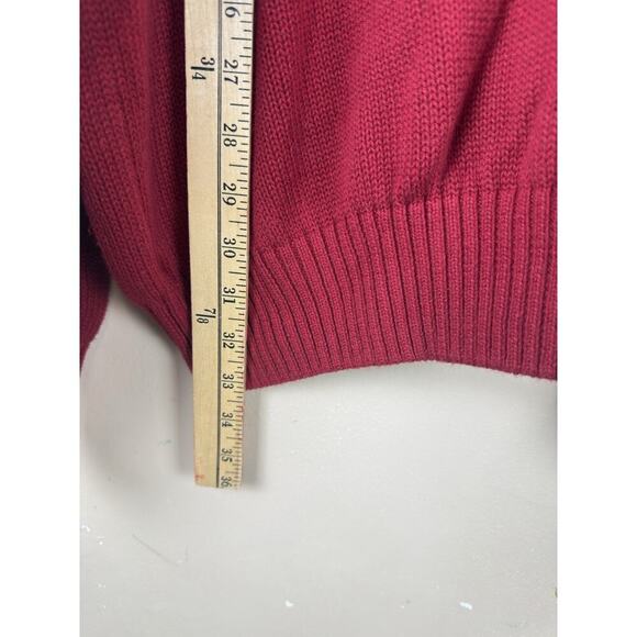 VTG 90s Dockers Mens Sweater Pullover Knit Size XXL Reindeer Snowflake Christmas - Picture 10 of 12